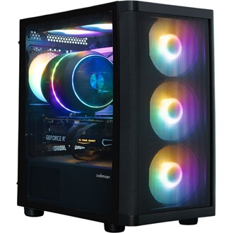 Zalman M4 SE BLACK táp nélküli ablakos MT Mini Tower számítógépház fekete