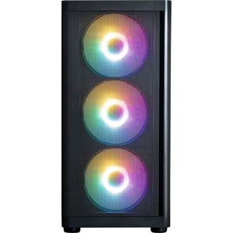 Zalman M4 SE BLACK táp nélküli ablakos MT Mini Tower számítógépház fekete