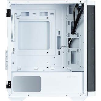 Zalman M4 fehér (táp nélküli) ablakos mATX ház