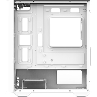 Zalman M4 fehér (táp nélküli) ablakos mATX ház