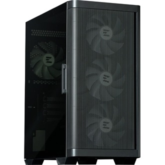 Zalman M4 fekete (táp nélküli) ablakos mATX ház