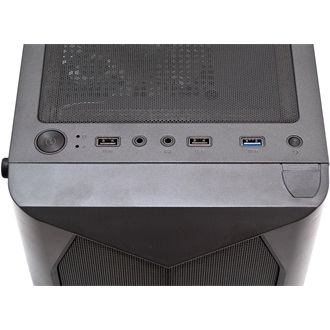 Zalman N4 táp nélküli ablakos Mid Tower számítógépház fekete