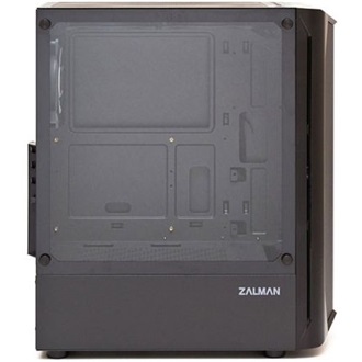 Zalman N4 táp nélküli ablakos Mid Tower számítógépház fekete