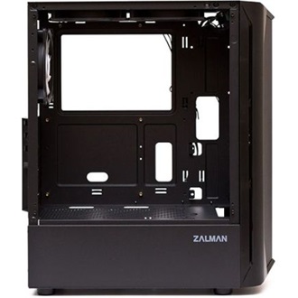 Zalman N4 táp nélküli ablakos Mid Tower számítógépház fekete