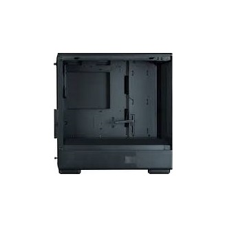 Zalman P10 BLACK táp nélküli ablakos MT Mini Tower számítógépház fekete