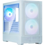 Zalman P30 AIR táp nélküli ablakos MT Mini Tower számítógépház fehér