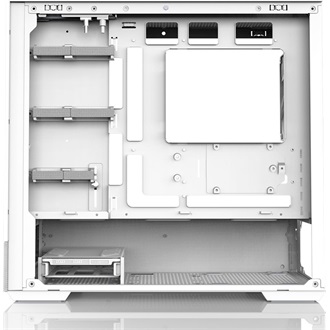 Zalman P30 AIR táp nélküli ablakos MT Mini Tower számítógépház fehér