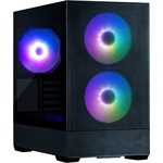 Zalman P30 AIR táp nélküli ablakos MT Mini Tower számítógépház fekete