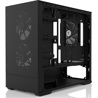 Zalman P30 AIR táp nélküli ablakos MT Mini Tower számítógépház fekete