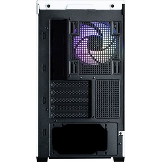 Zalman P30 BW táp nélküli ablakos MT Mini Tower számítógépház fekete-fehér