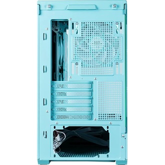 Zalman P30 MINT V2 táp nélküli ablakos MT Mini Tower számítógépház zöld