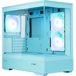 Zalman P30 MINT V2 táp nélküli ablakos MT Mini Tower számítógépház zöld