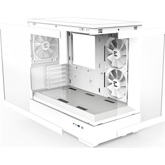 Zalman P30 White táp nélküli ablakos MT Mini Tower számítógépház fehér