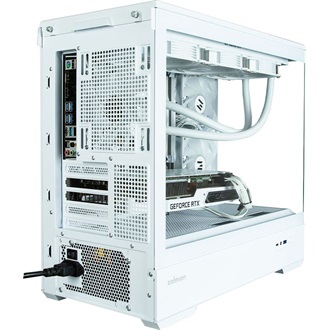 Zalman P30 White táp nélküli ablakos MT Mini Tower számítógépház fehér