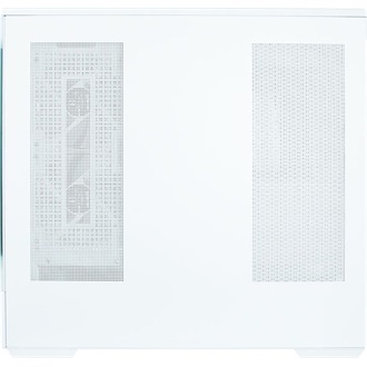 Zalman P30 White táp nélküli ablakos MT Mini Tower számítógépház fehér