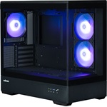 Zalman P30 BLACK táp nélküli ablakos MT Mini Tower számítógépház fekete