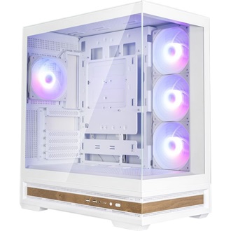 Zalman P40 NAMU táp nélküli ablakos Mid Tower számítógépház fehér
