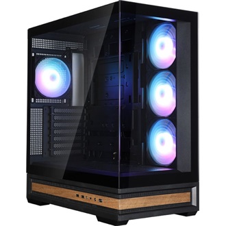 Zalman P40 NAMU táp nélküli ablakos Mid Tower számítógépház fekete