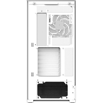 Zalman P40 Prism Plus táp nélküli ablakos Mid Tower számítógépház fehér