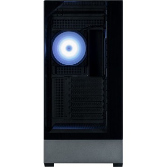 Zalman P40 Prism Plus táp nélküli ablakos Mid Tower számítógépház fekete