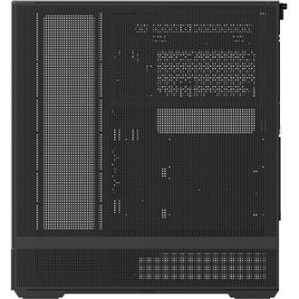 Zalman P40 Prism táp nélküli ablakos Mid Tower számítógépház fekete