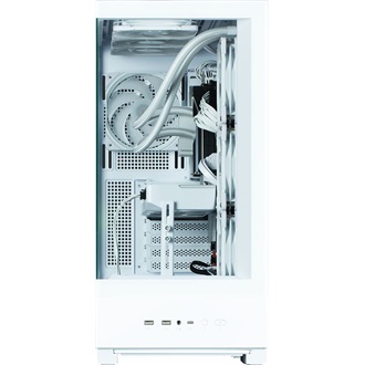 Zalman P50 DS táp nélküli ablakos Mid Tower számítógépház fehér