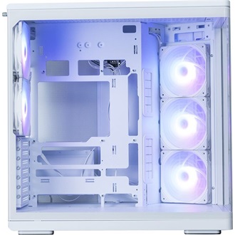 Zalman P60 táp nélküli ablakos Mid Tower számítógépház fehér