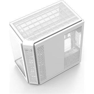 Zalman P60 táp nélküli ablakos Mid Tower számítógépház fehér