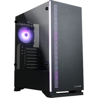 Zalman S5 BLACK táp nélküli Mid Tower számítógépház fekete