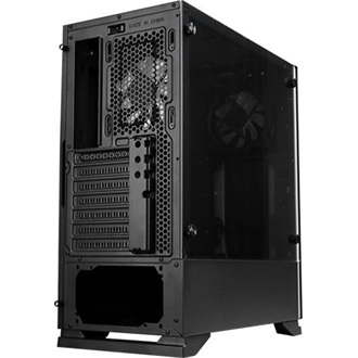 Zalman S5 BLACK táp nélküli Mid Tower számítógépház fekete