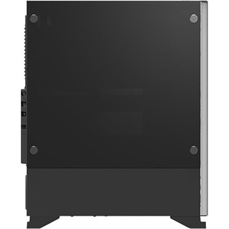 Zalman S5 BLACK táp nélküli Mid Tower számítógépház fekete