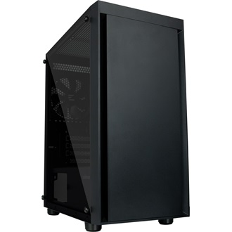 Zalman T3 PLUS táp nélküli ablakos MT Mini Tower számítógépház fekete