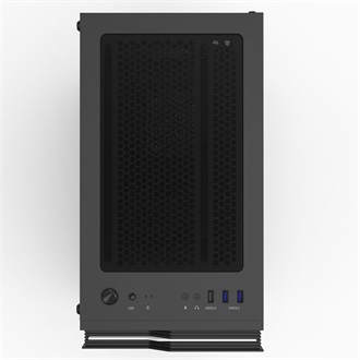 Zalman T4 PLUS táp nélküli ablakos MT Mini Tower számítógépház fekete