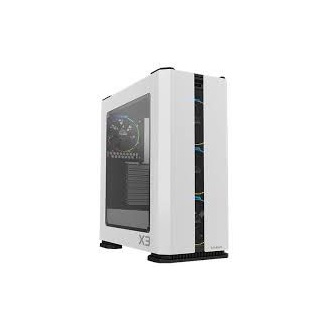 Zalman X3 WHITE táp nélküli ablakos Mid Tower számítógépház fehér