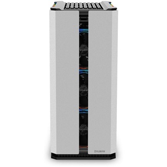 Zalman X3 WHITE táp nélküli ablakos Mid Tower számítógépház fehér