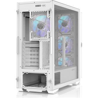 Zalman Z10 DUO táp nélküli ablakos Mid Tower számítógépház fehér