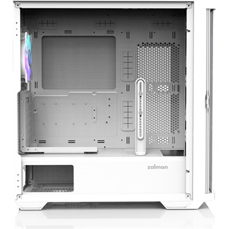 Zalman Z10 DUO táp nélküli ablakos Mid Tower számítógépház fehér