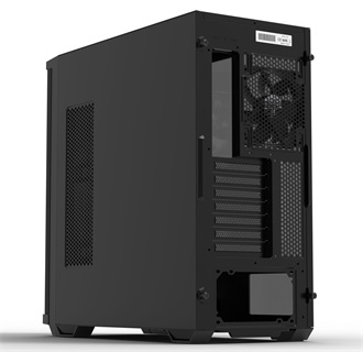 Zalman Z10 táp nélküli ablakos Mid Tower számítógépház fekete