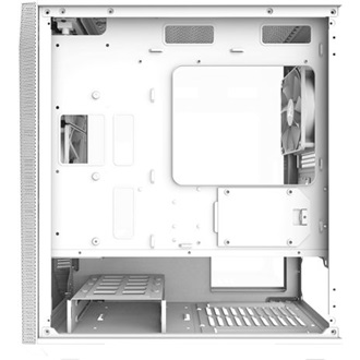 Zalman Z1 Iceberg White táp nélküli ablakos MT Mini Tower számítógépház fehér