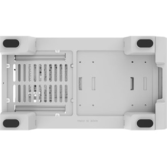 Zalman Z1 Iceberg White táp nélküli ablakos MT Mini Tower számítógépház fehér