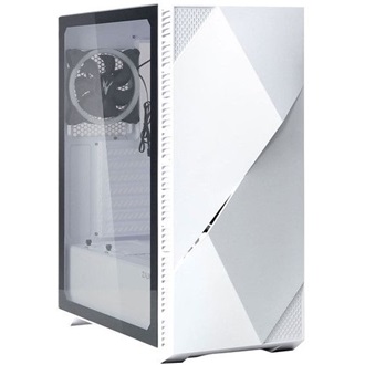 Zalman Z3 Iceberg White táp nélküli Mid Tower számítógépház fehér
