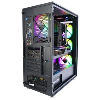 Zalman i3 NEO táp nélküli ablakos Mid Tower számítógépház fekete