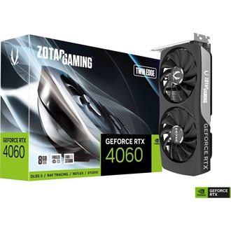Zotac GeForce RTX 4060 Twin Edge 8GB GDDR6 128-bit grafikus kártya