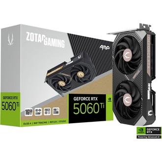 Zotac GeForce RTX 5060 Ti AMP 16GB GDDR7 128-bit grafikus kártya