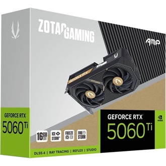 Zotac GeForce RTX 5060 Ti AMP 16GB GDDR7 128-bit grafikus kártya