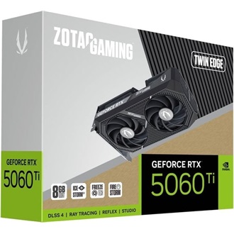 Zotac GeForce RTX 5060 Ti Twin Edge 8GB GDDR7 128-bit grafikus kártya