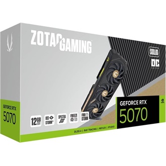 Zotac GeForce RTX 5070 Solid OC 12GB GDDR7 192-bit grafikus kártya