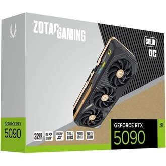 Zotac GeForce RTX 5090 Solid OC 32GB GDDR7 512-bit grafikus kártya