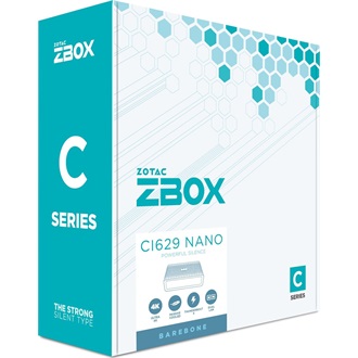 Zotac ZBOX CI629 nano UCFF Ultra Compact barebone desktop számítógép