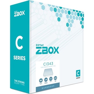 Zotac ZBOX edge CI343 UCFF Ultra Compact barebone desktop számítógép